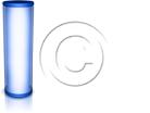 Download column blue PowerPoint Graphic and other software plugins for Microsoft PowerPoint